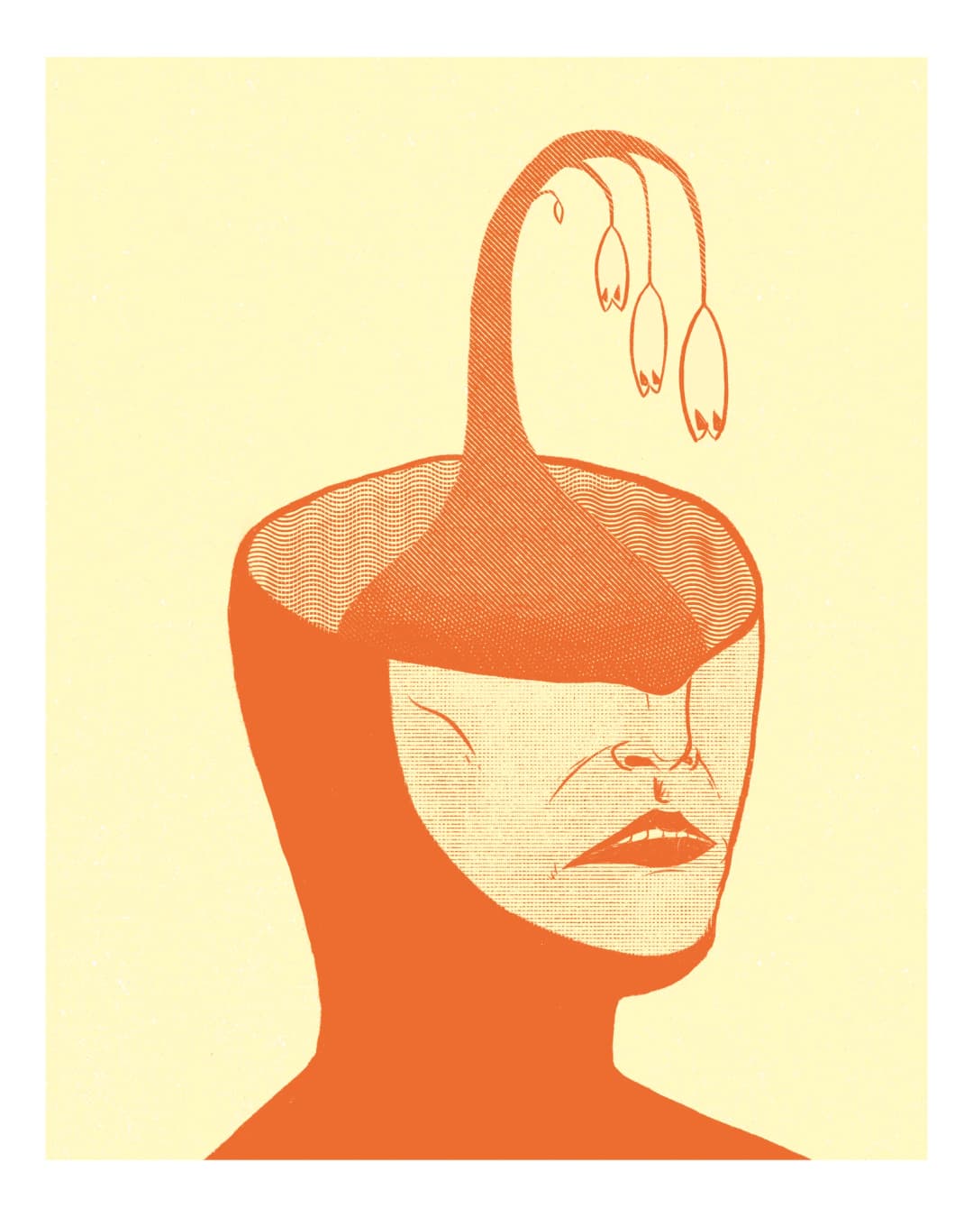 Fishhead surf artwork