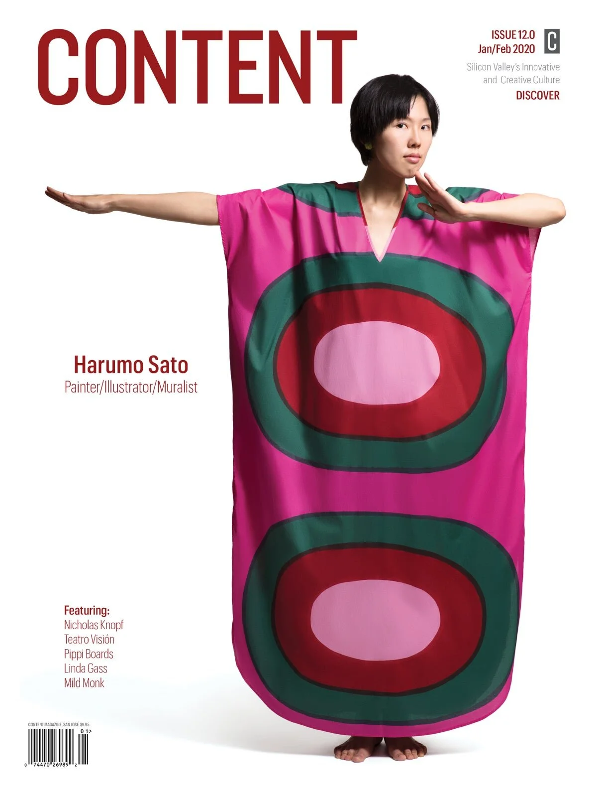 Content Magazine feature with Knoffy artwork